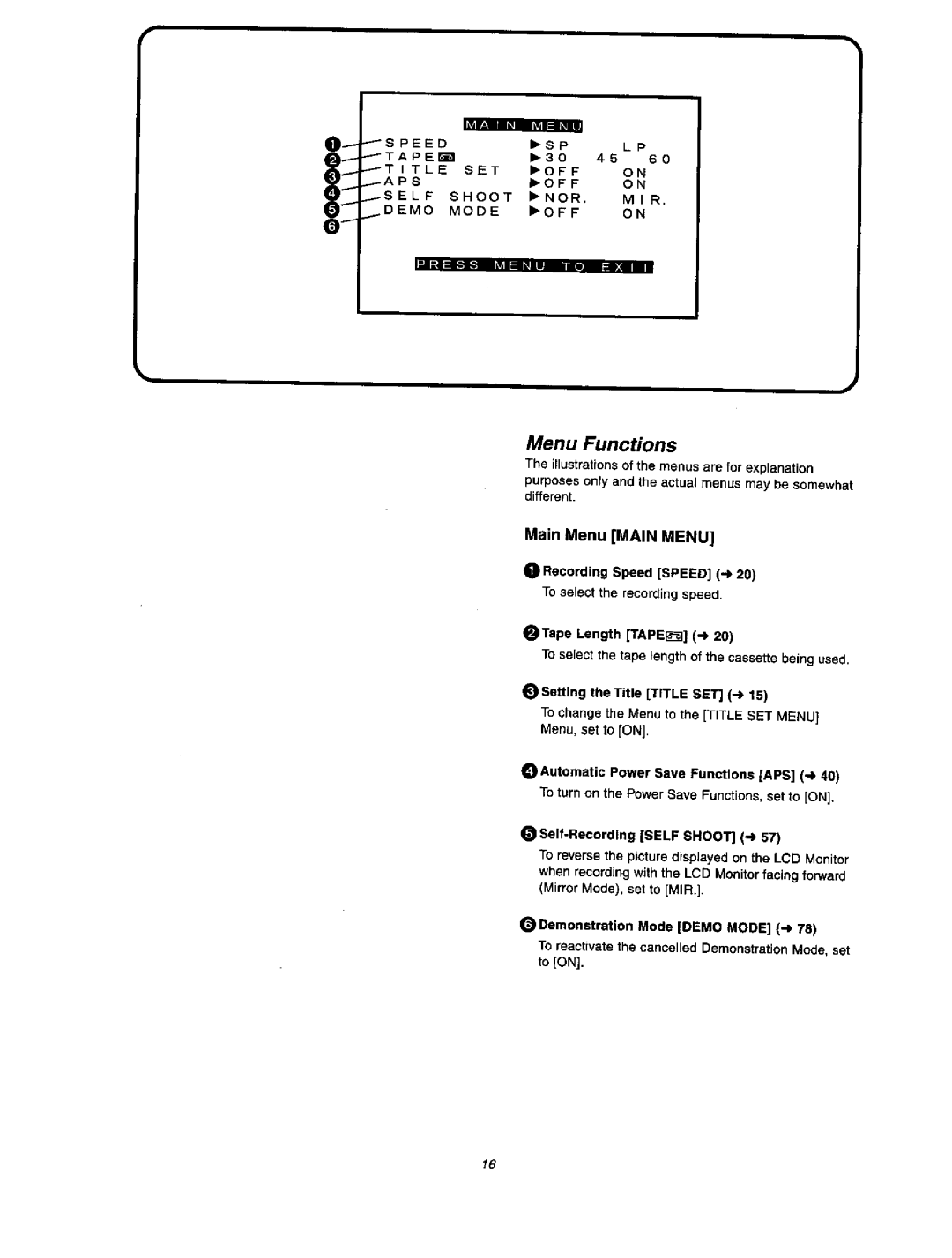 Panasonic NV VX 27 manual 