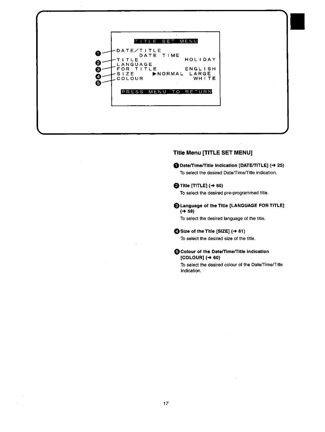 Panasonic NV VX 27 manual 