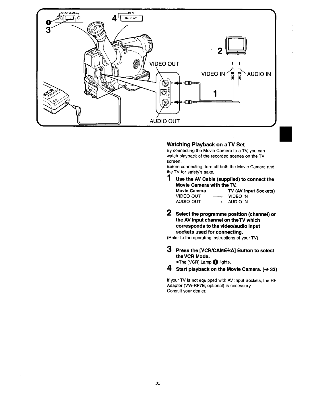 Panasonic NV VX 27 manual 