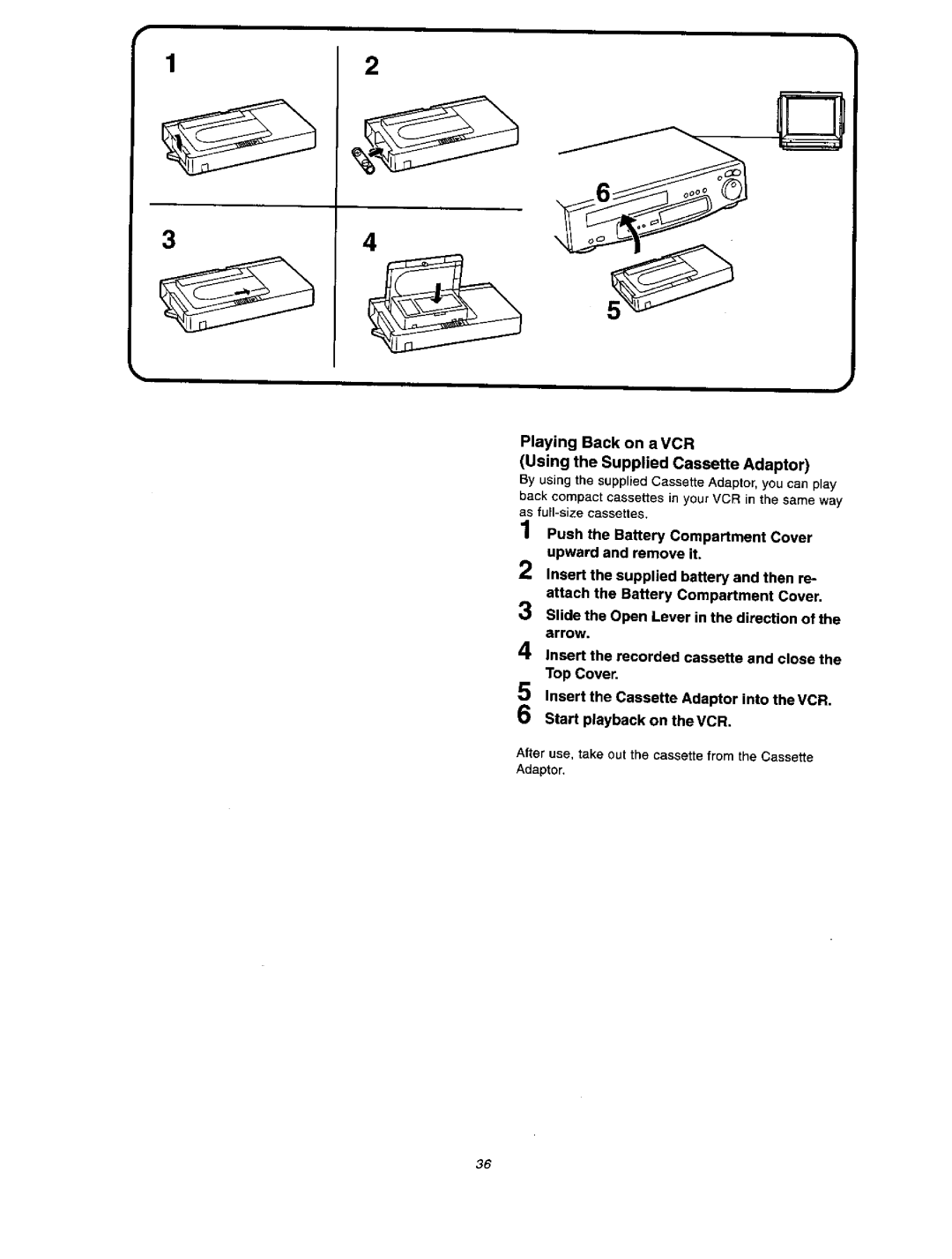 Panasonic NV VX 27 manual 