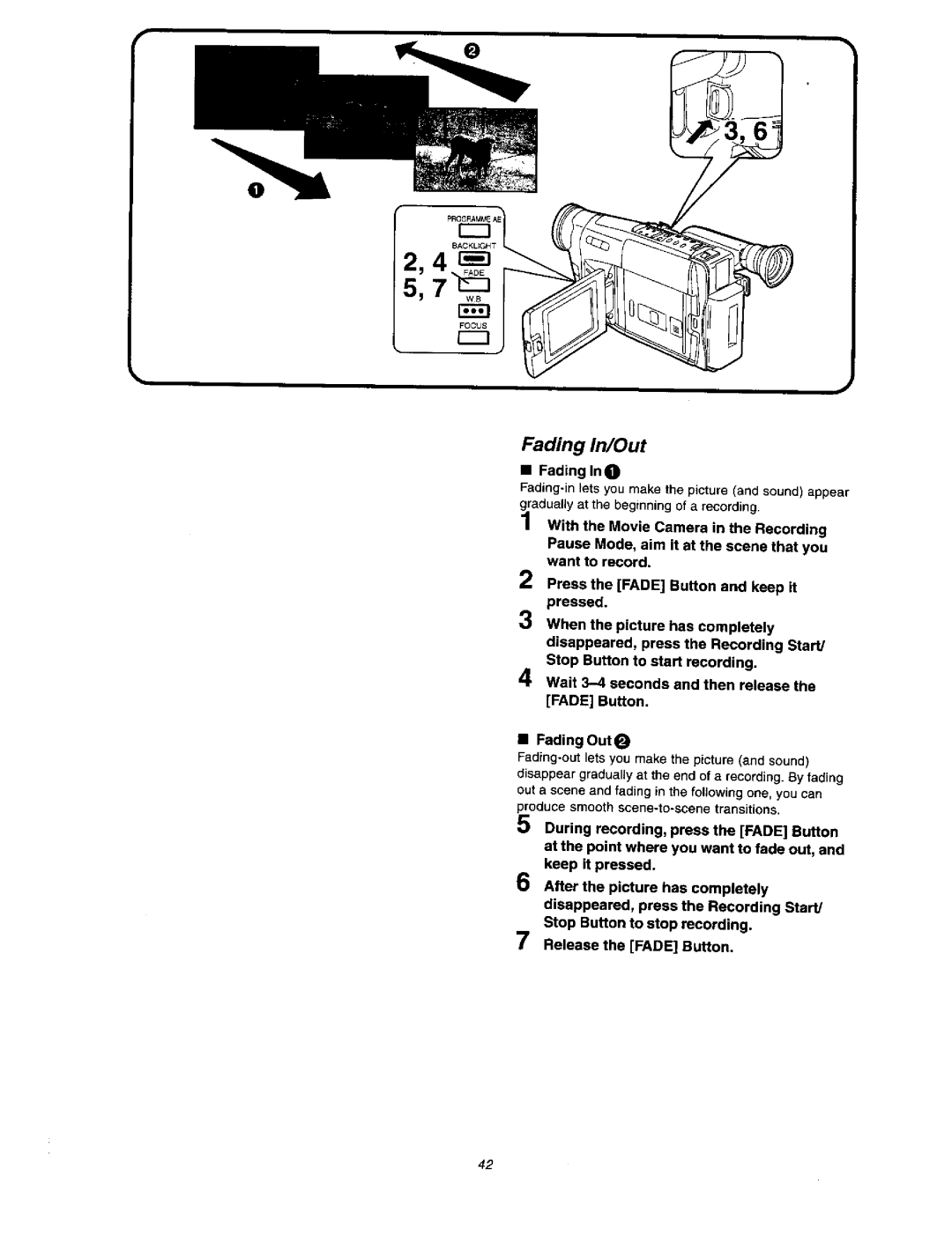 Panasonic NV VX 27 manual 