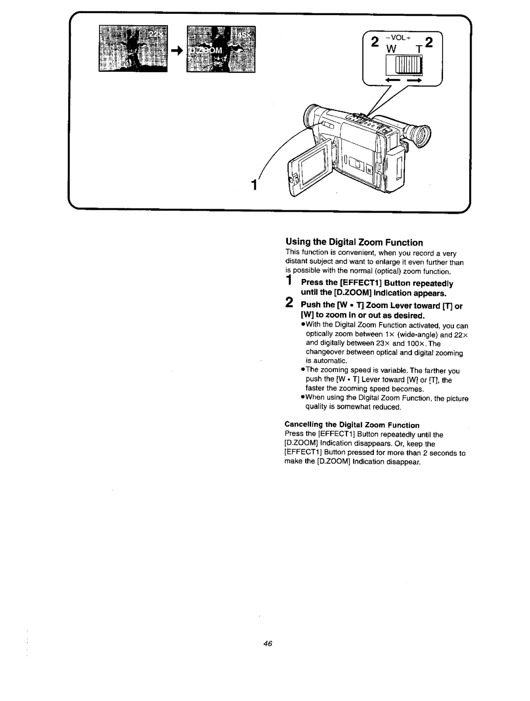 Panasonic NV VX 27 manual 