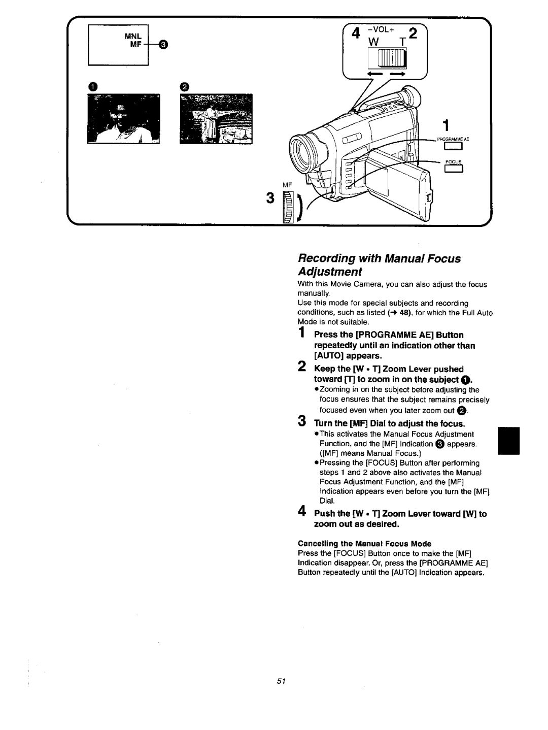 Panasonic NV VX 27 manual 