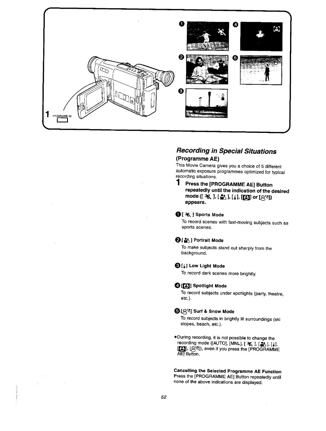 Panasonic NV VX 27 manual 