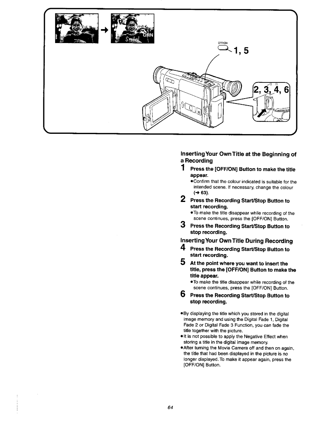 Panasonic NV VX 27 manual 