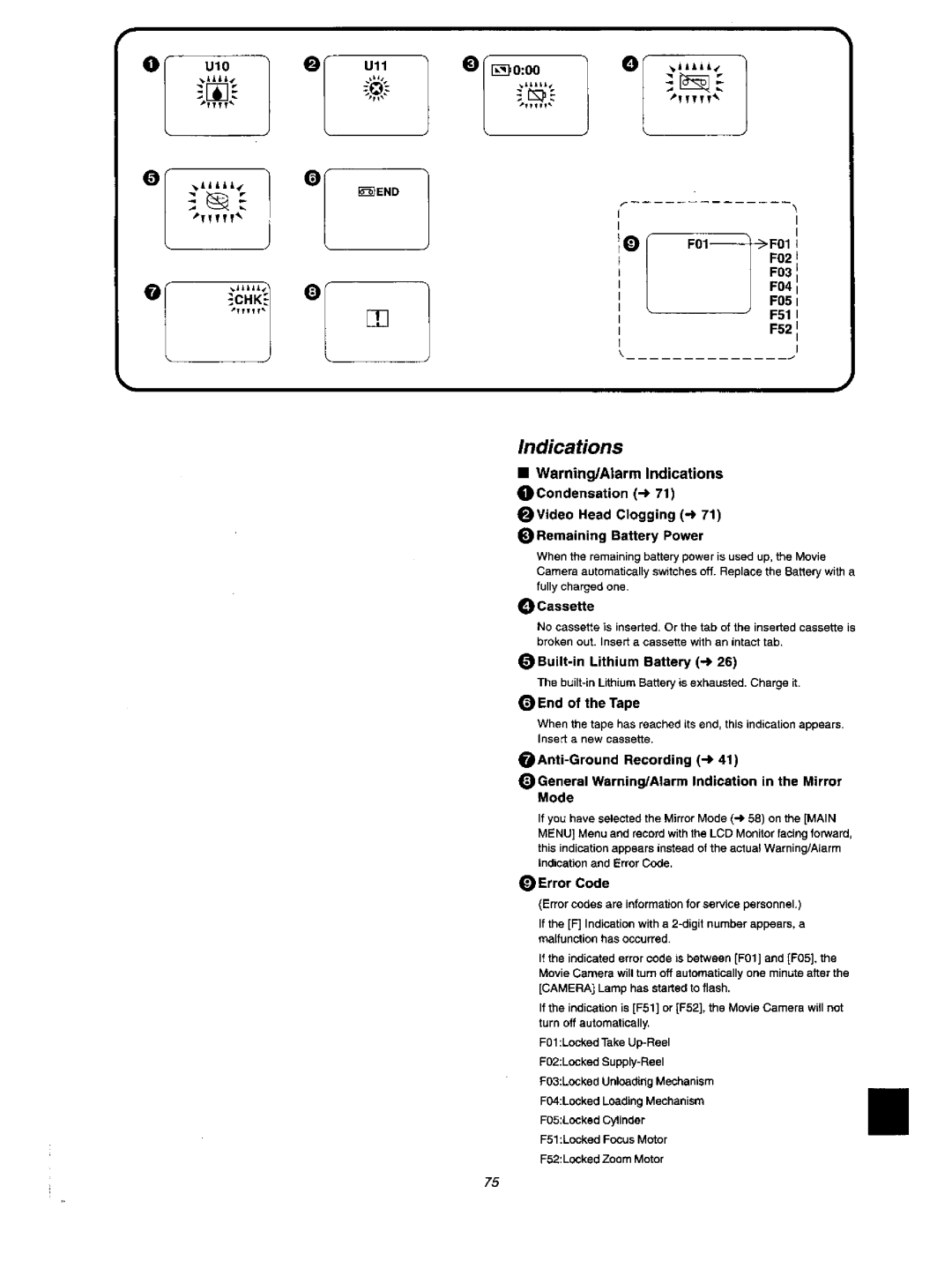 Panasonic NV VX 27 manual 