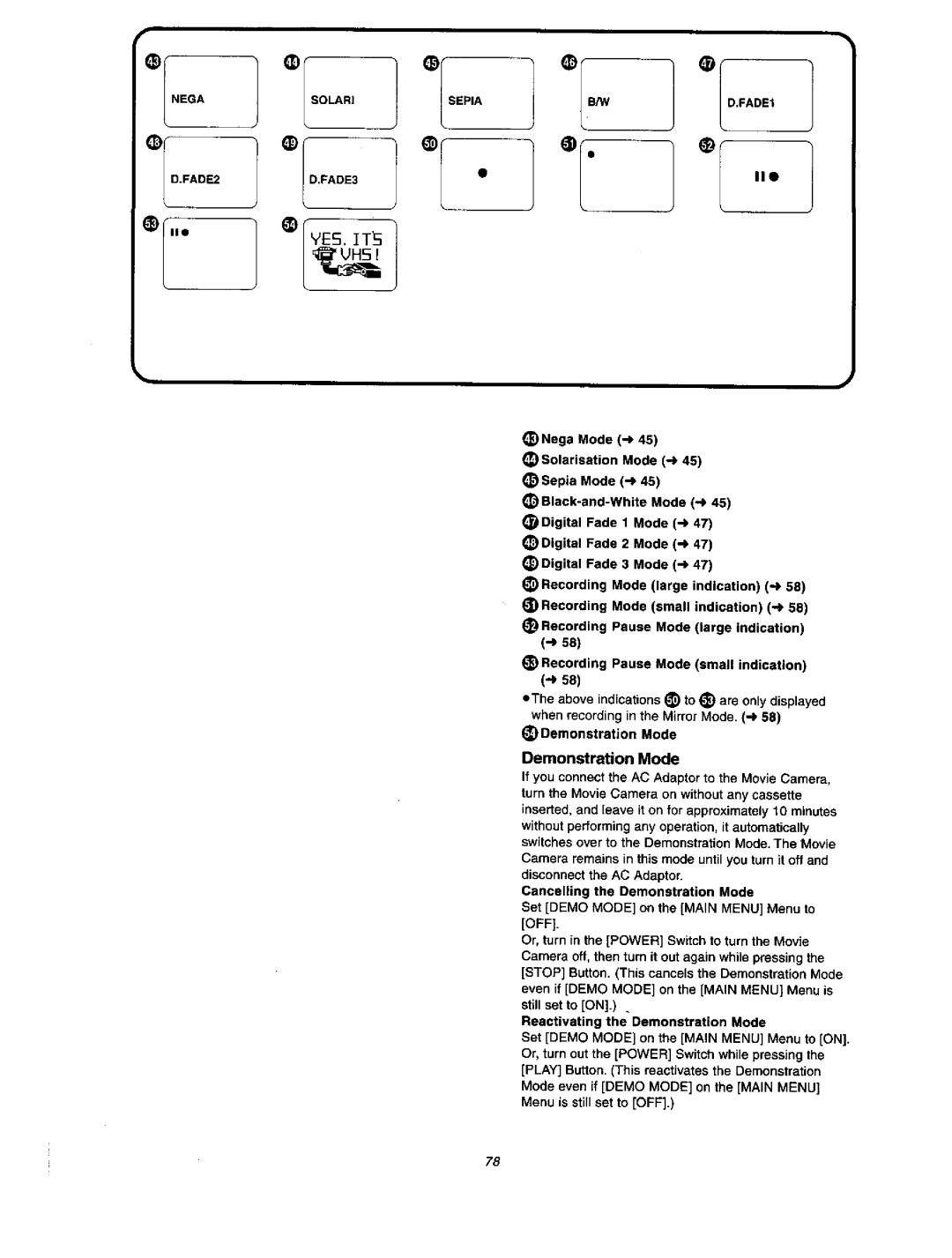 Panasonic NV VX 27 manual 