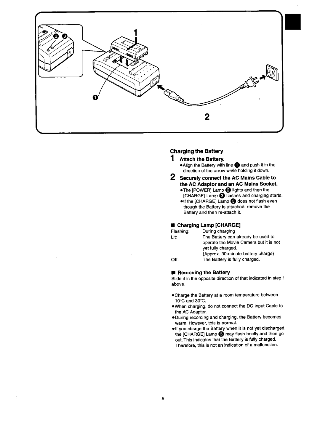 Panasonic NV VX 27 manual 