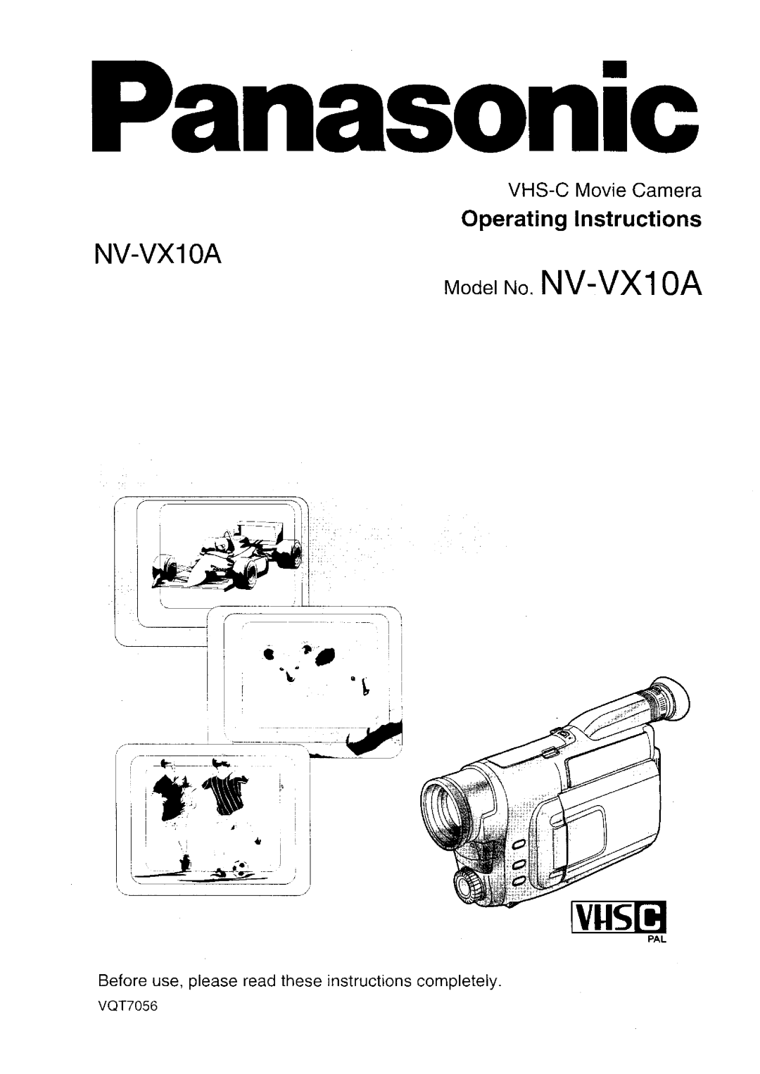 Panasonic NV-VX10A manual 