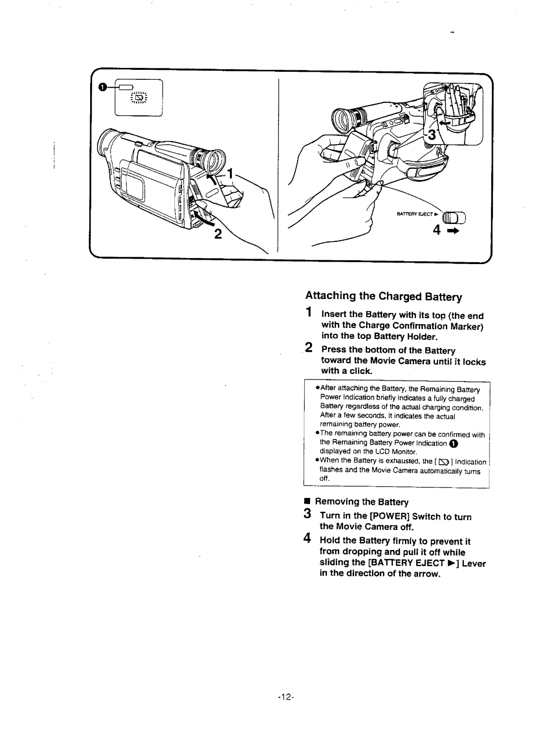 Panasonic NV-VX10A manual 