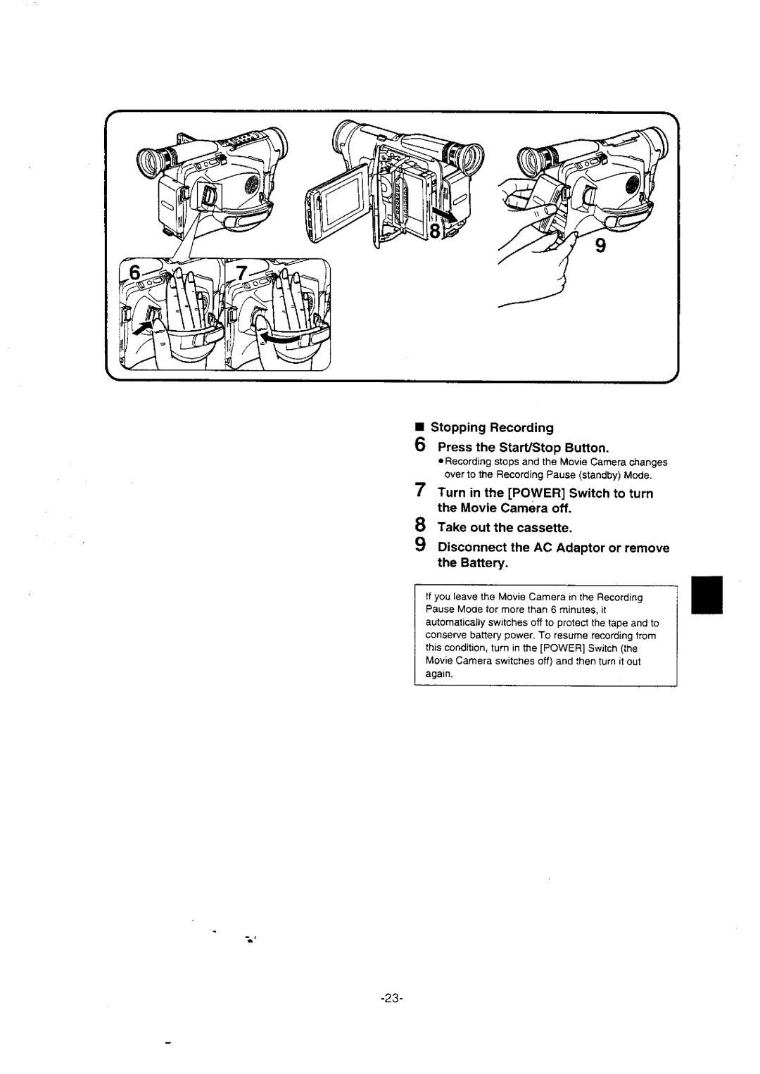 Panasonic NV-VX10A manual 