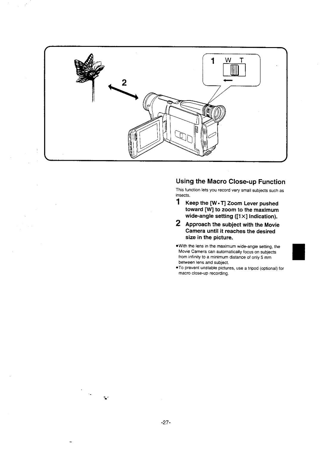 Panasonic NV-VX10A manual 