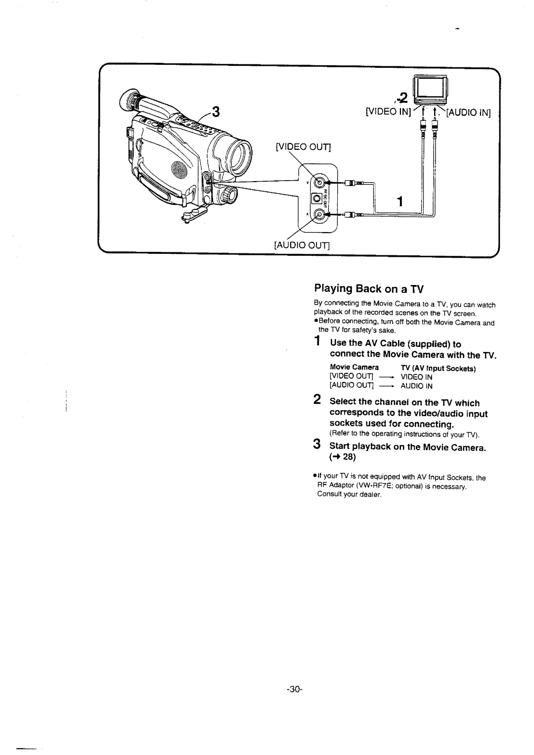 Panasonic NV-VX10A manual 