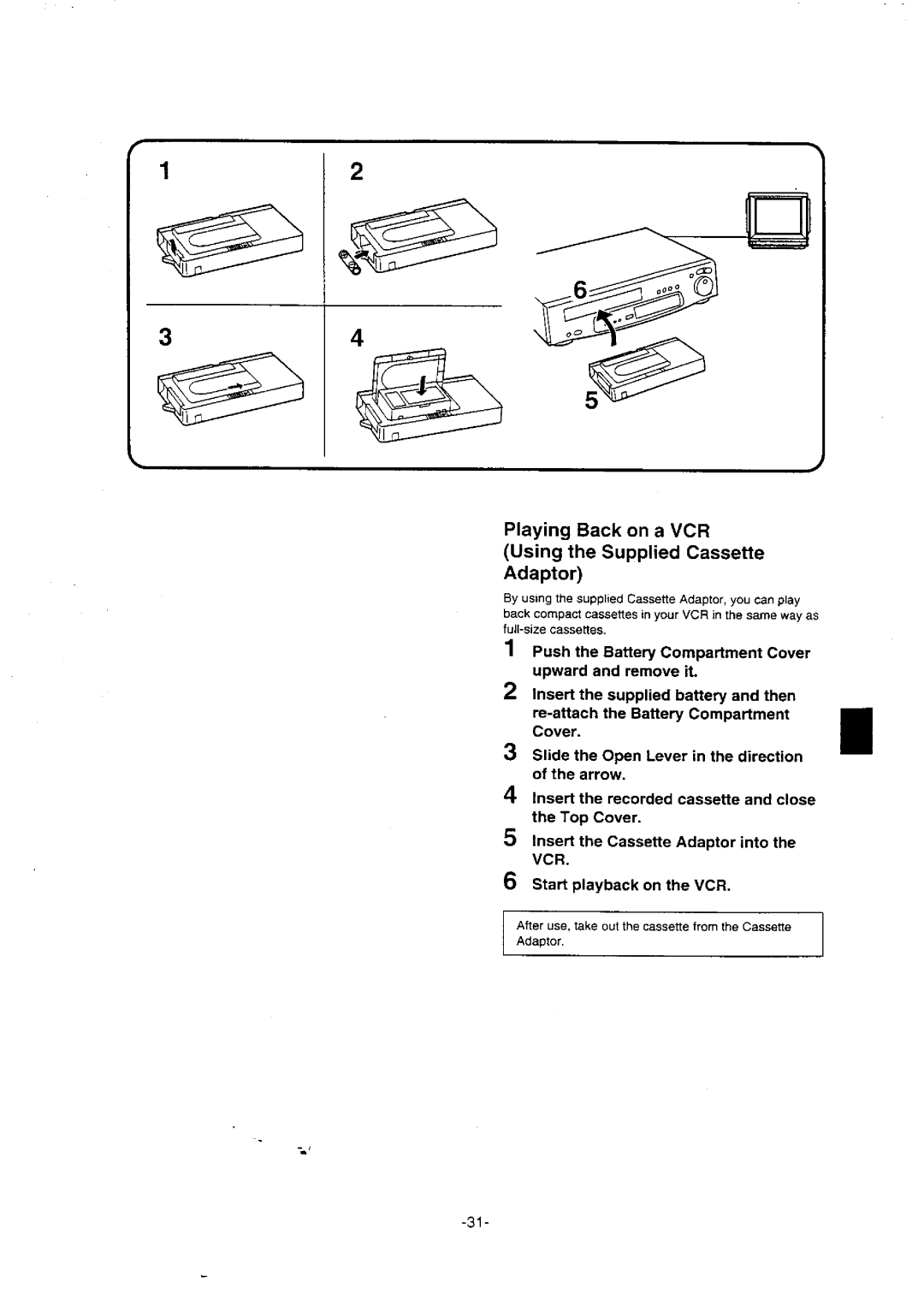 Panasonic NV-VX10A manual 