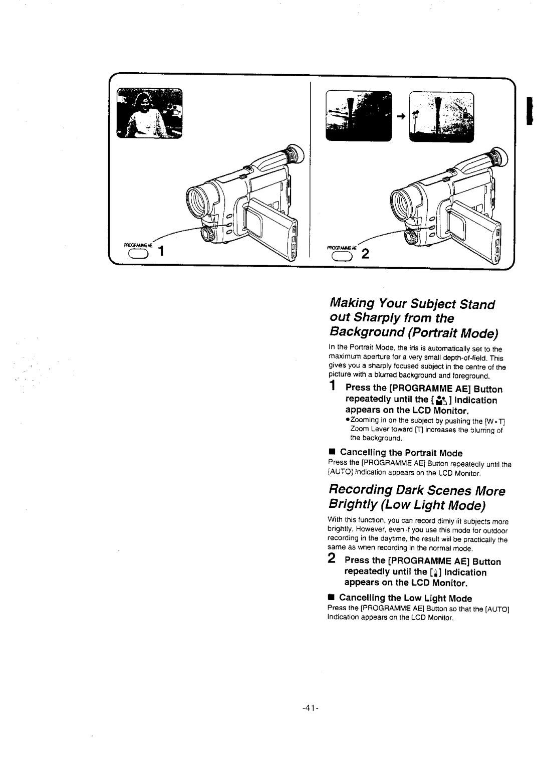 Panasonic NV-VX10A manual 