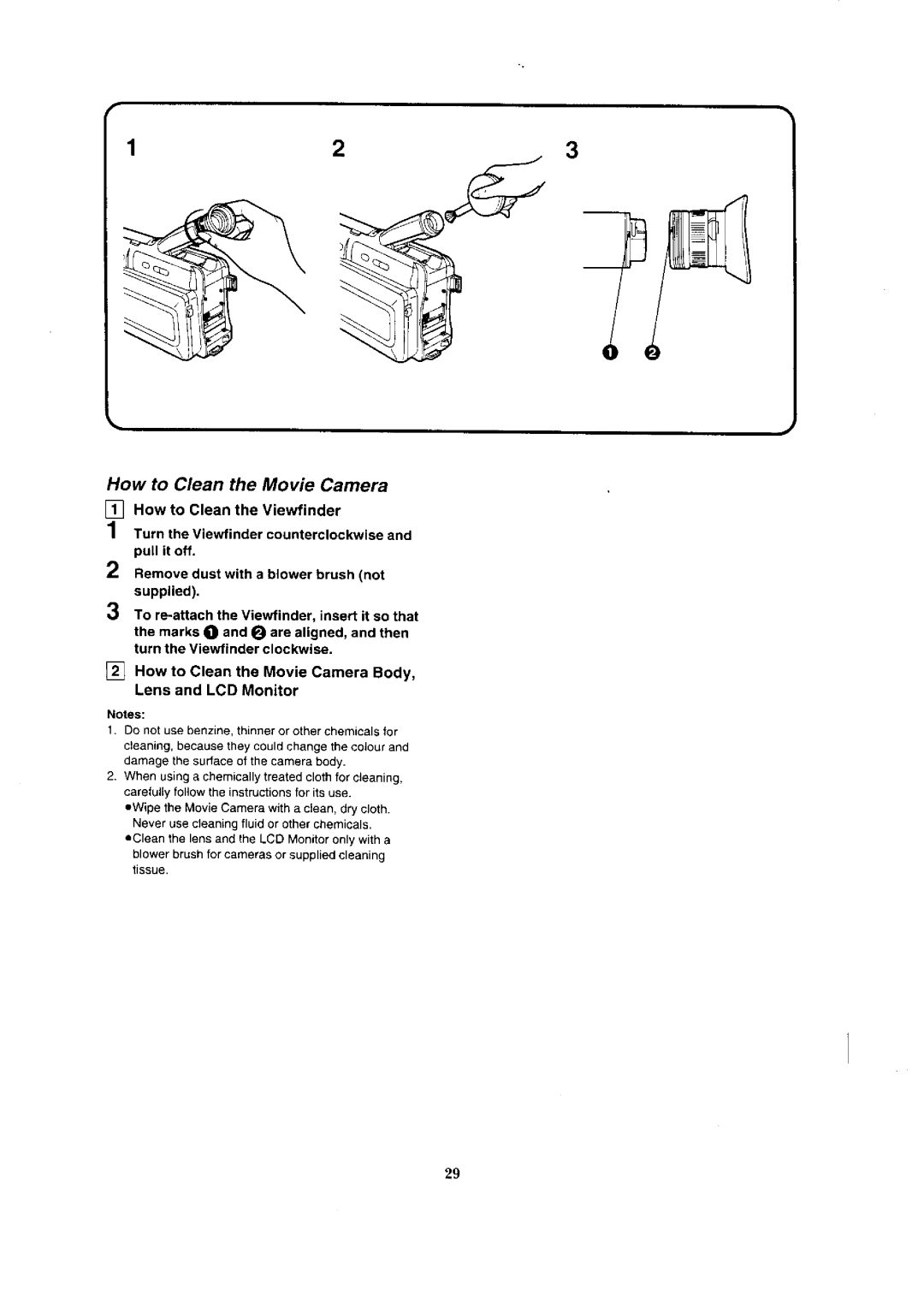 Panasonic NV-VX3, NV-VX1A, NV-VX5A, NV-VX7 manual 