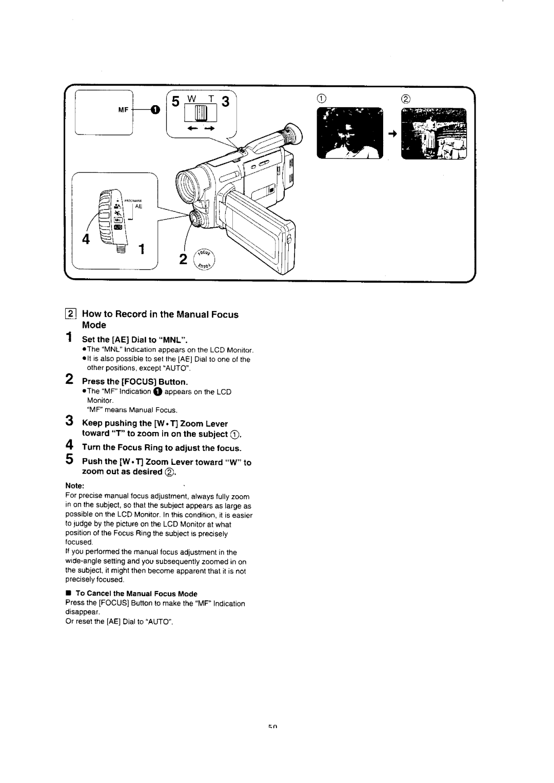 Panasonic NV-VX5A, NV-VX1A, NV-VX3, NV-VX7 manual 