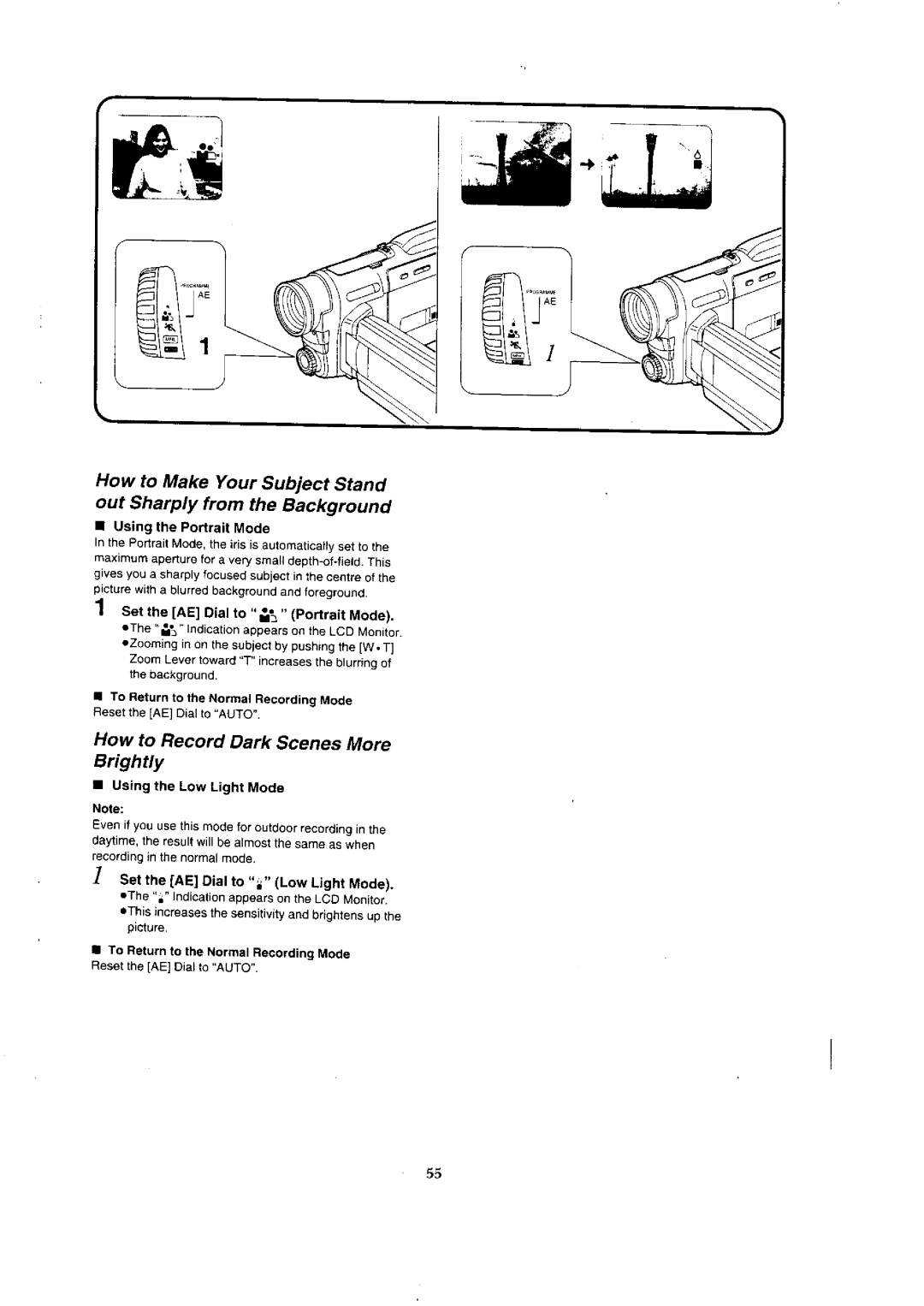 Panasonic NV-VX7, NV-VX1A, NV-VX3, NV-VX5A manual 