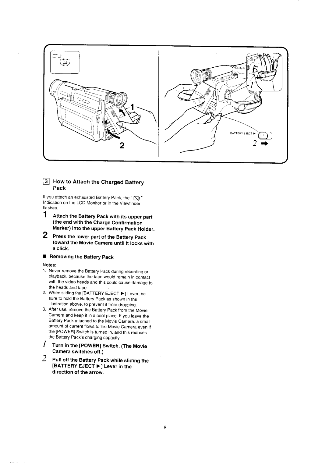 Panasonic NV-VX1A, NV-VX3, NV-VX5A, NV-VX7 manual 