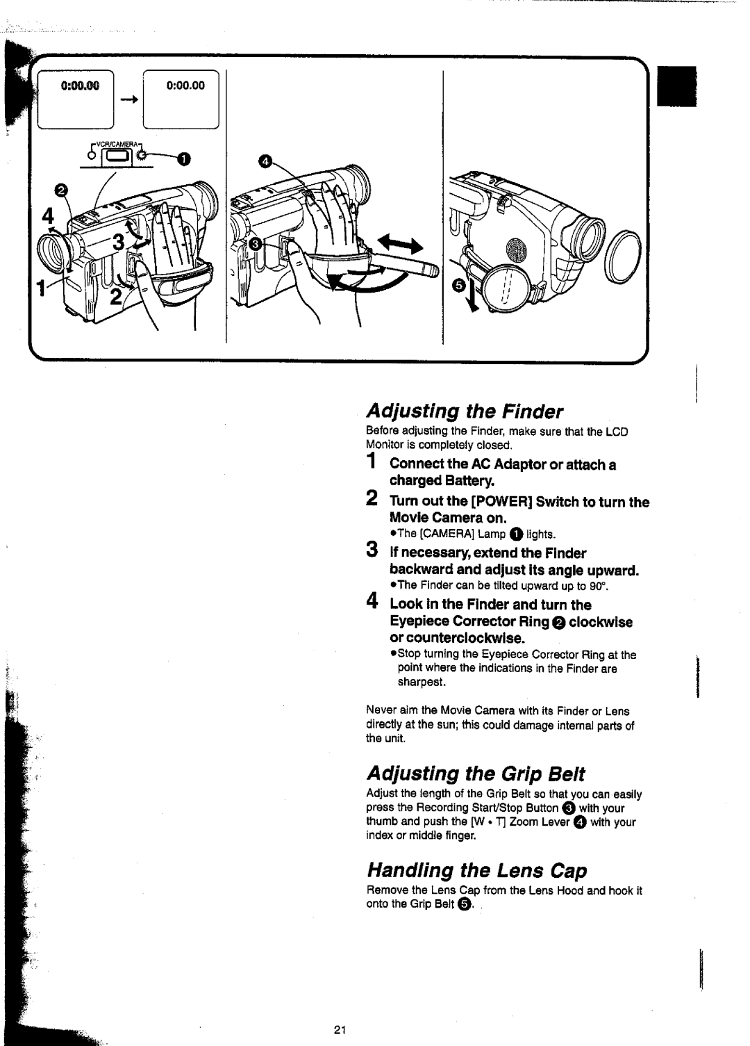 Panasonic NV-VX22A manual 