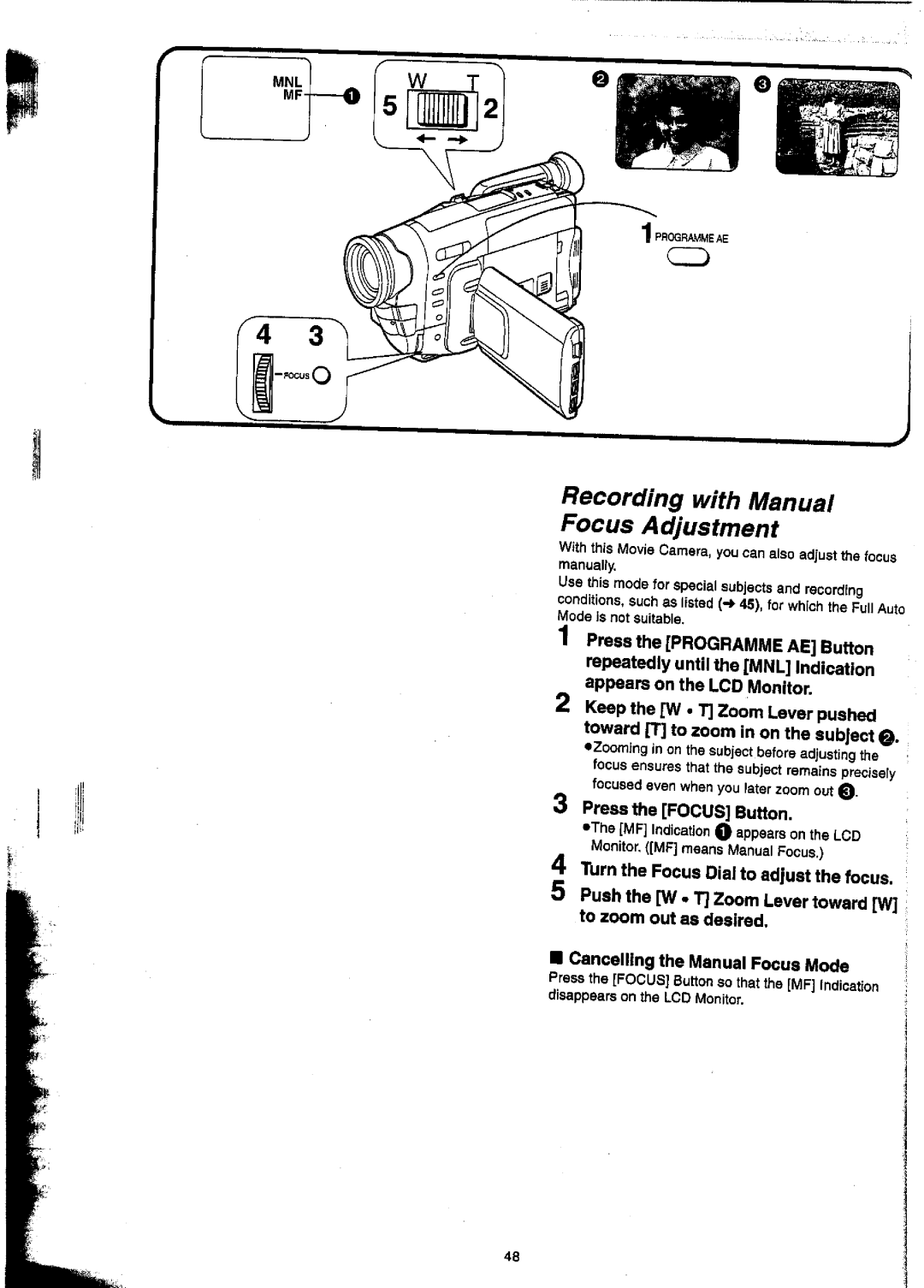 Panasonic NV-VX22A manual 