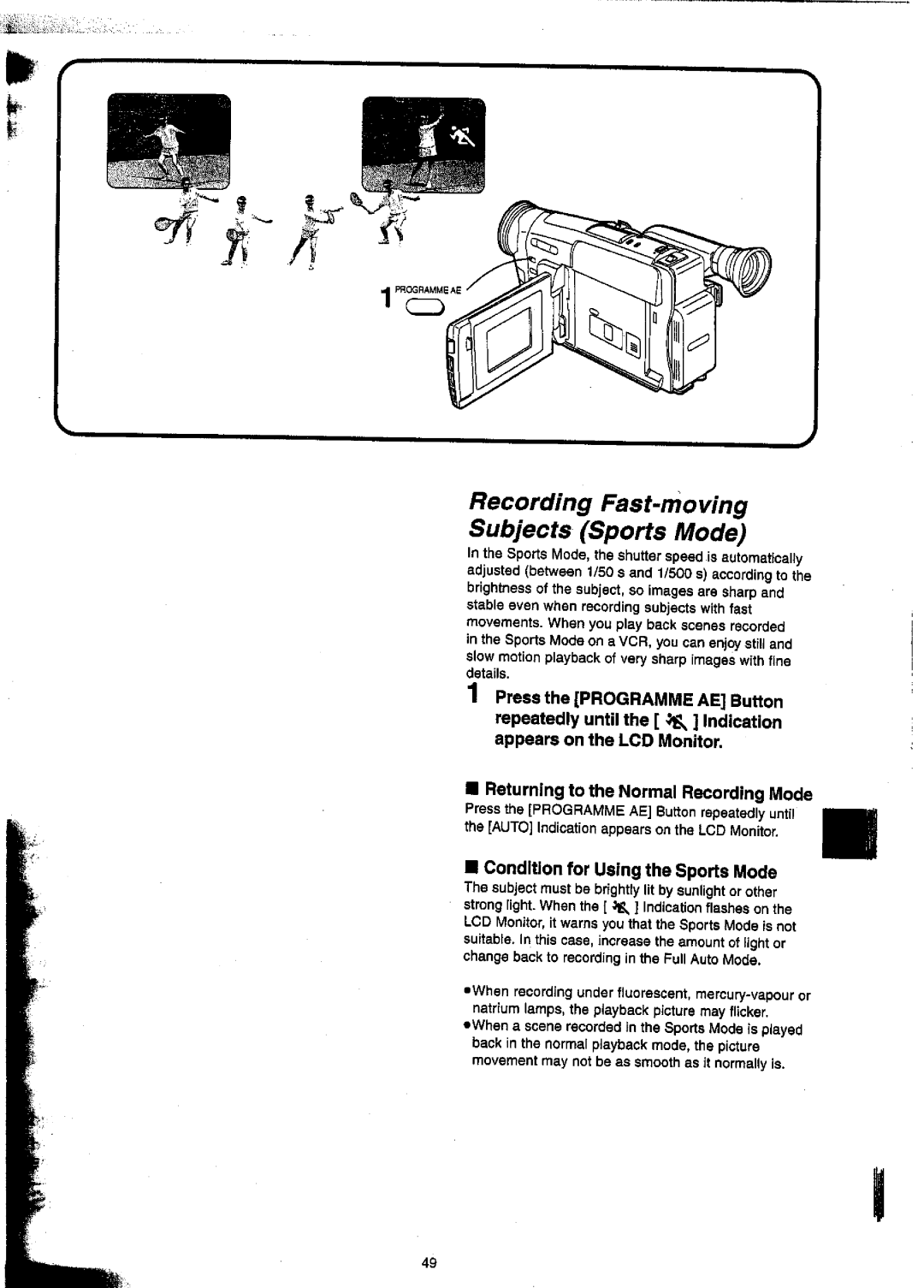 Panasonic NV-VX22A manual 