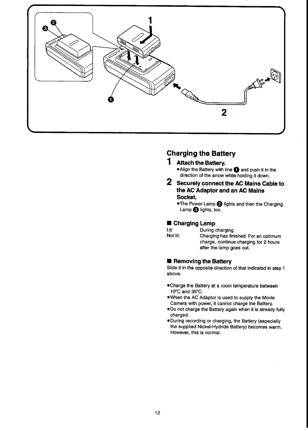 Panasonic NV-VX55A manual 