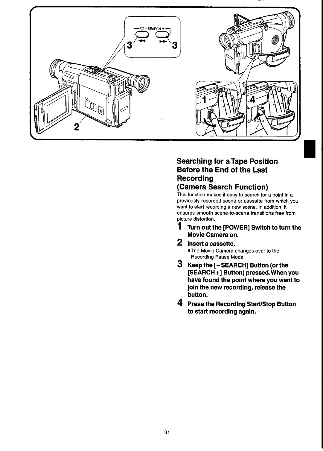 Panasonic NV-VX55A manual 