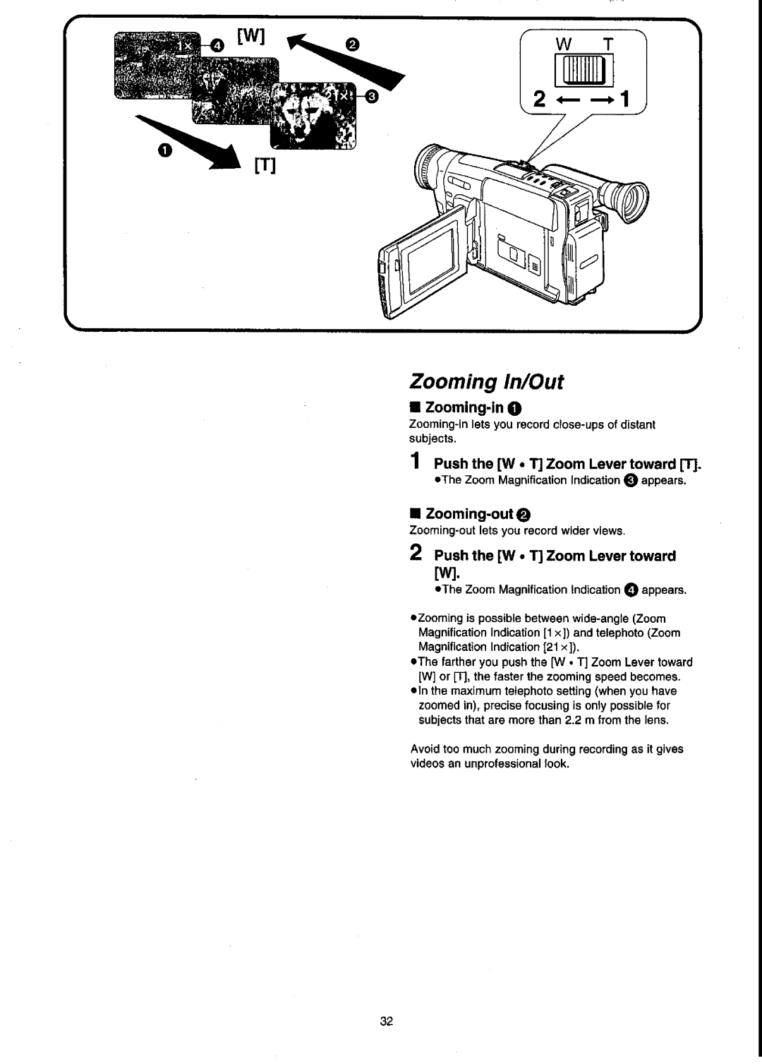 Panasonic NV-VX55A manual 