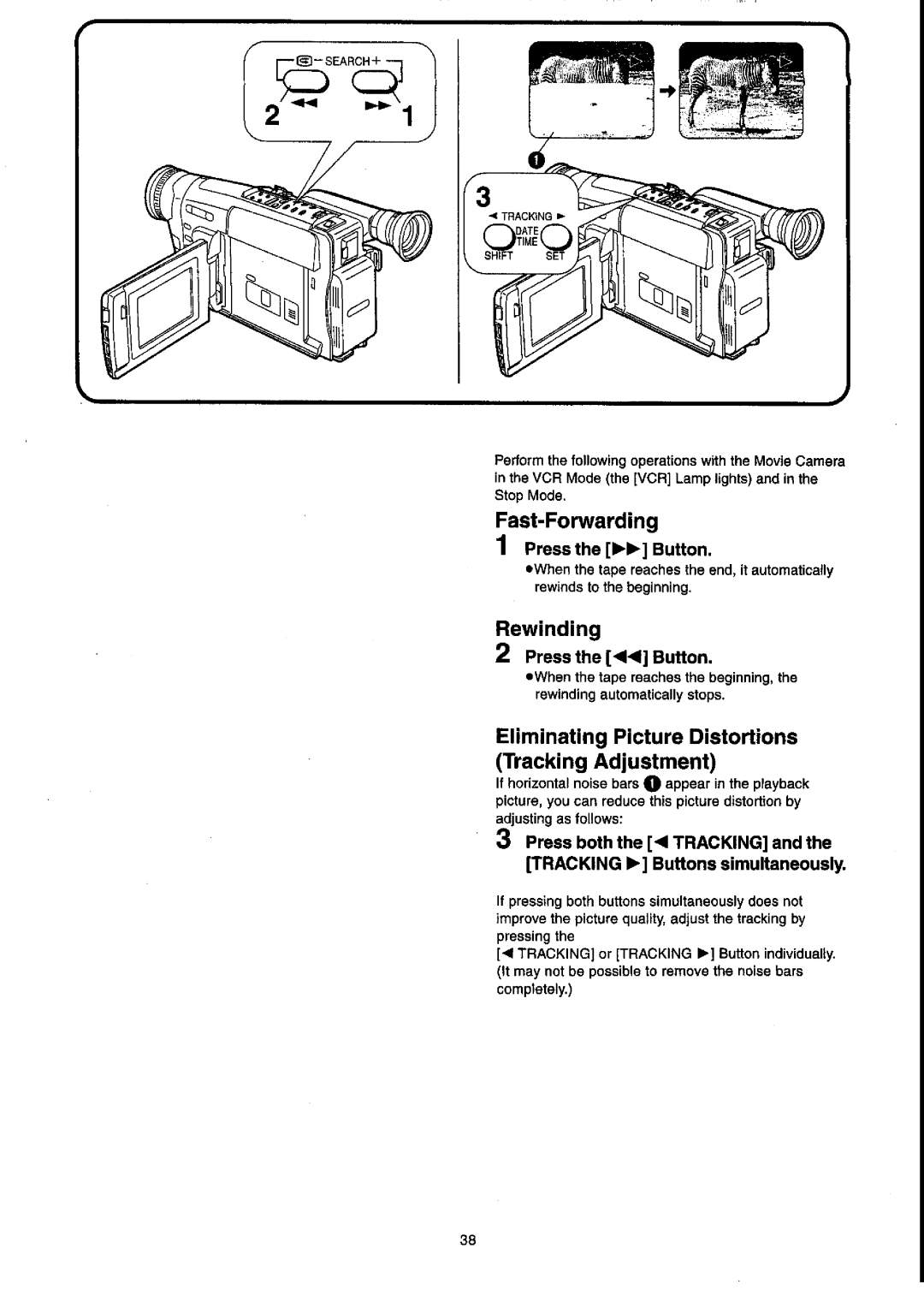 Panasonic NV-VX55A manual 