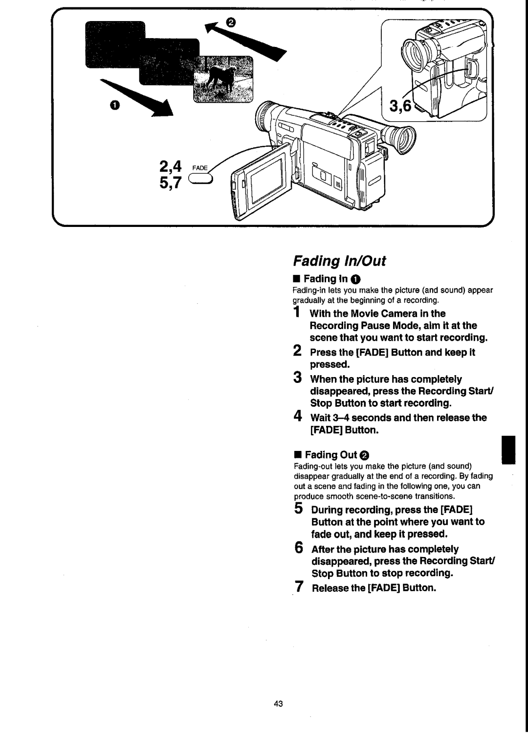 Panasonic NV-VX55A manual 