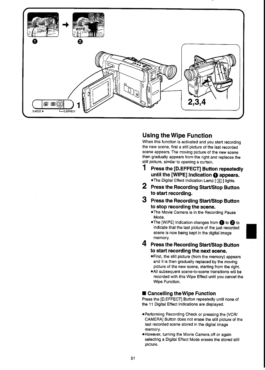 Panasonic NV-VX55A manual 