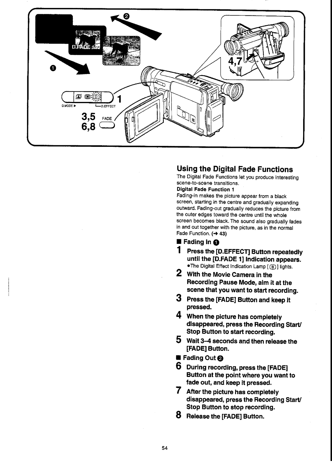 Panasonic NV-VX55A manual 