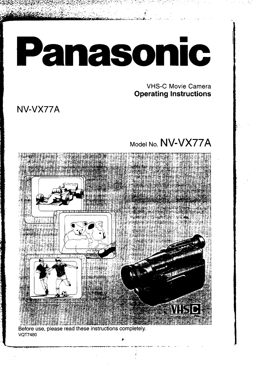 Panasonic NV-VX77A manual 