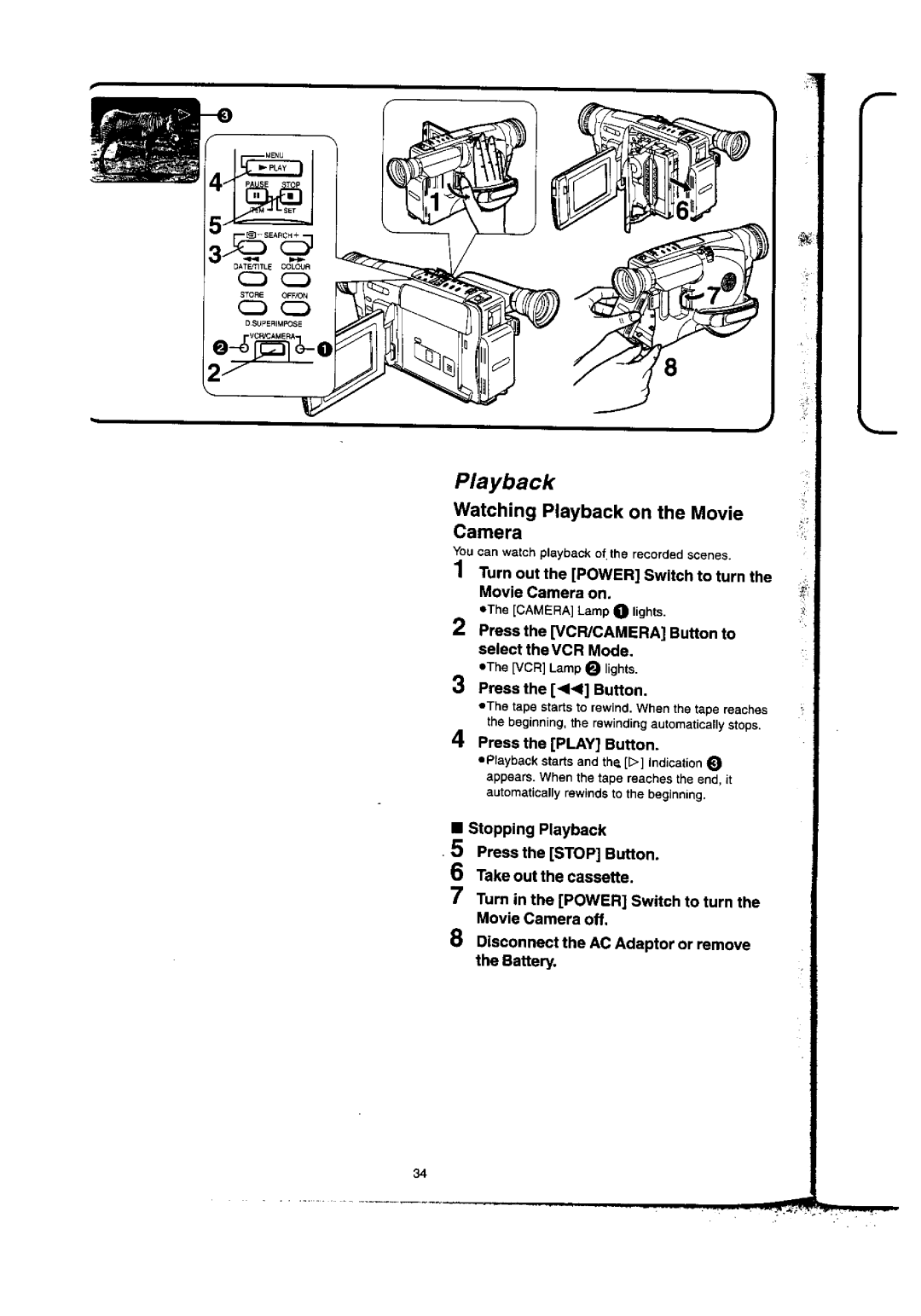 Panasonic NV-VX77A manual 