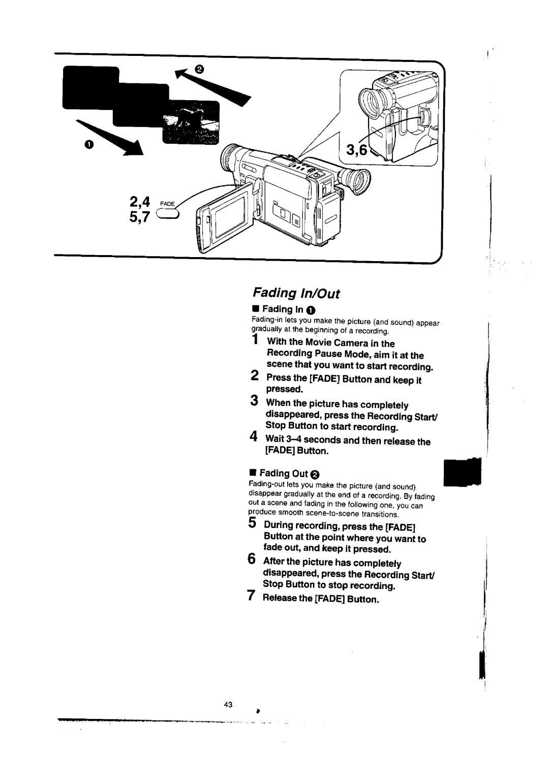 Panasonic NV-VX77A manual 