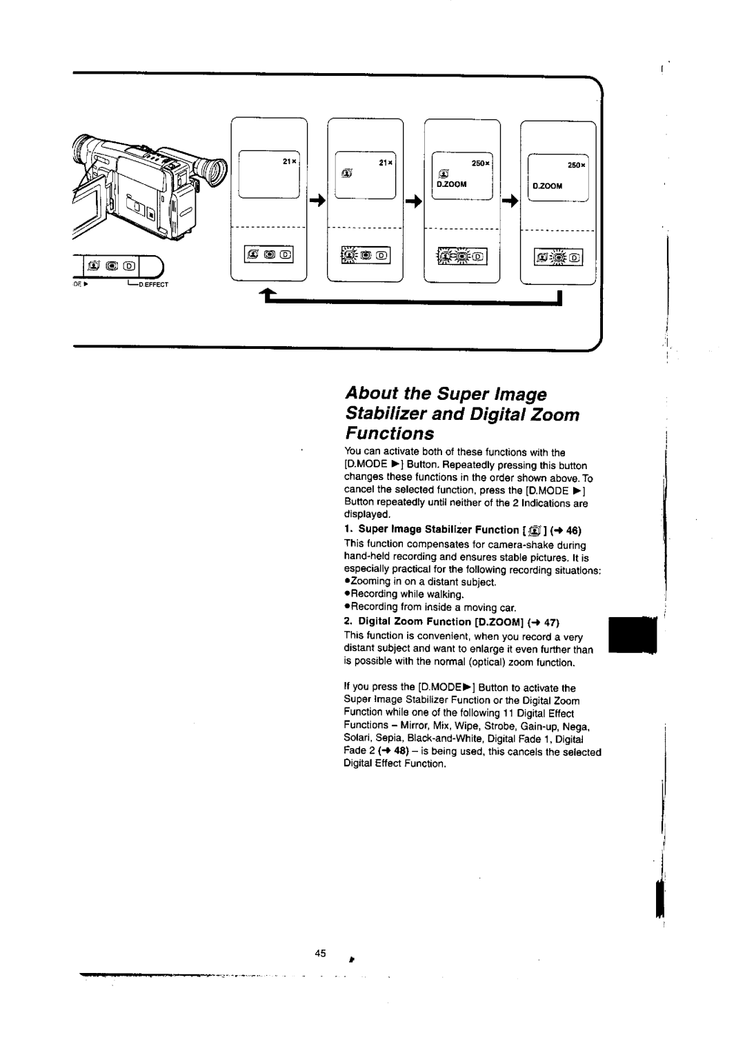 Panasonic NV-VX77A manual 