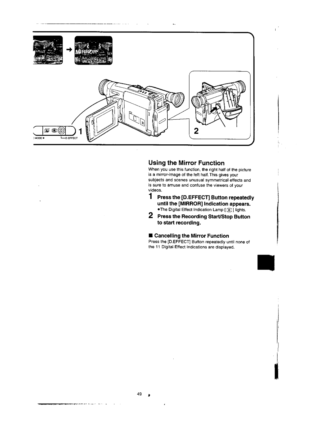 Panasonic NV-VX77A manual 