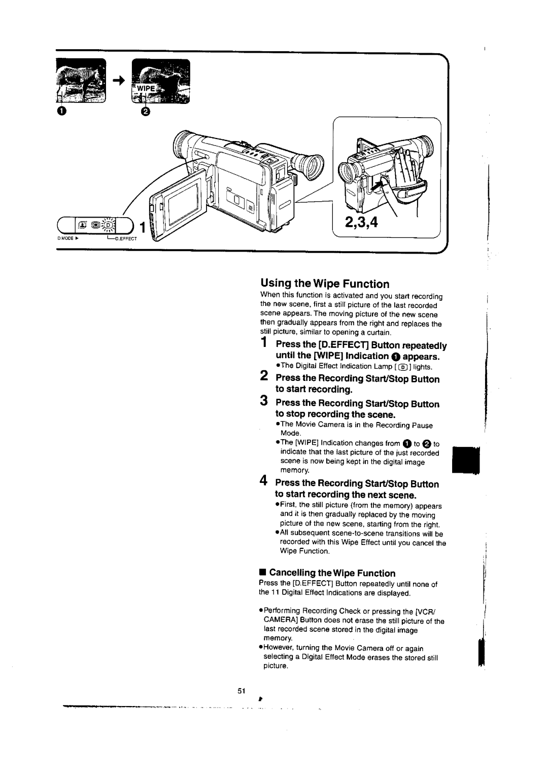 Panasonic NV-VX77A manual 