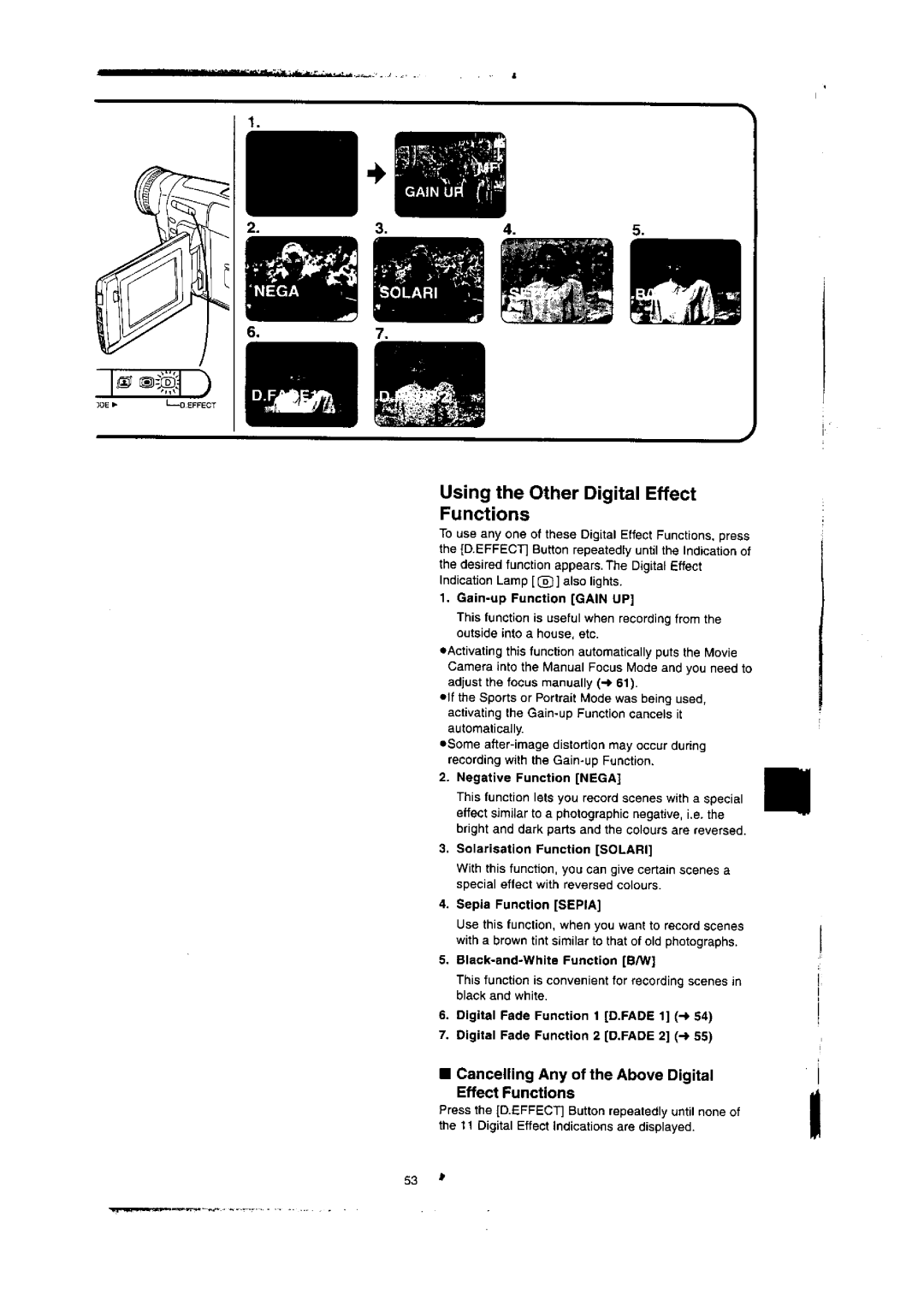 Panasonic NV-VX77A manual 