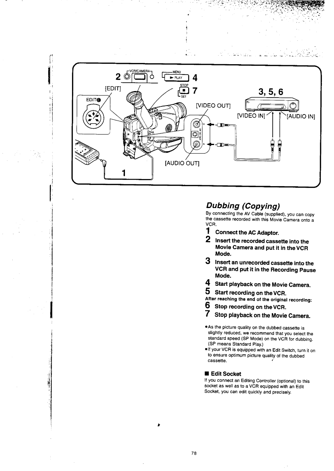 Panasonic NV-VX77A manual 