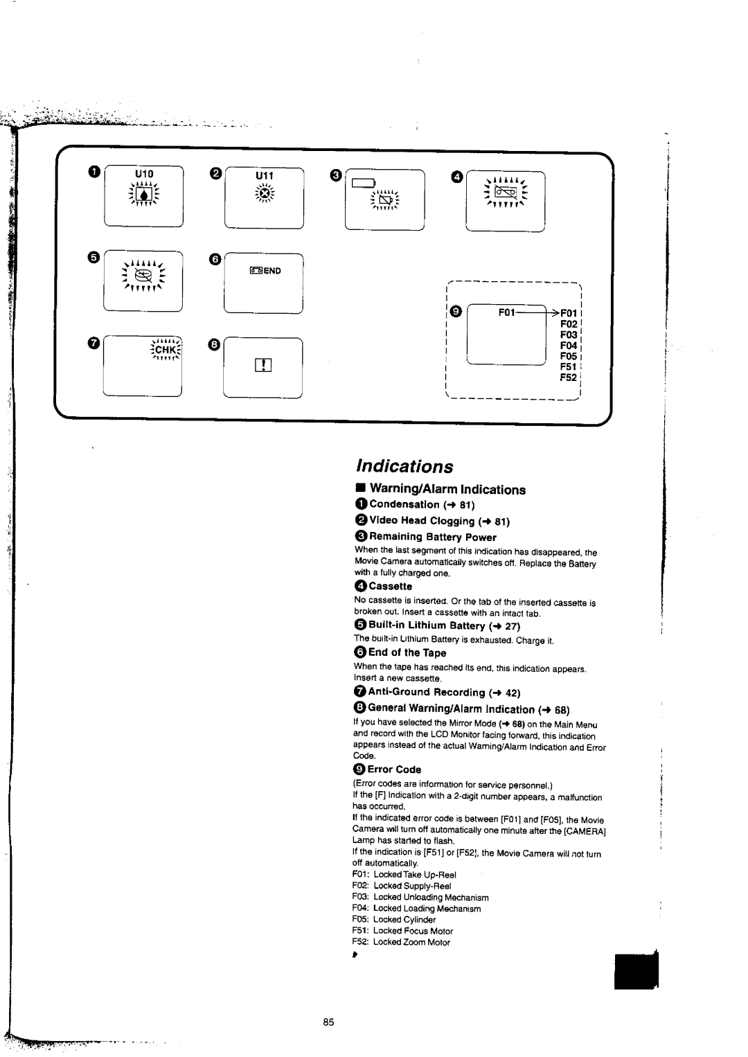 Panasonic NV-VX77A manual 