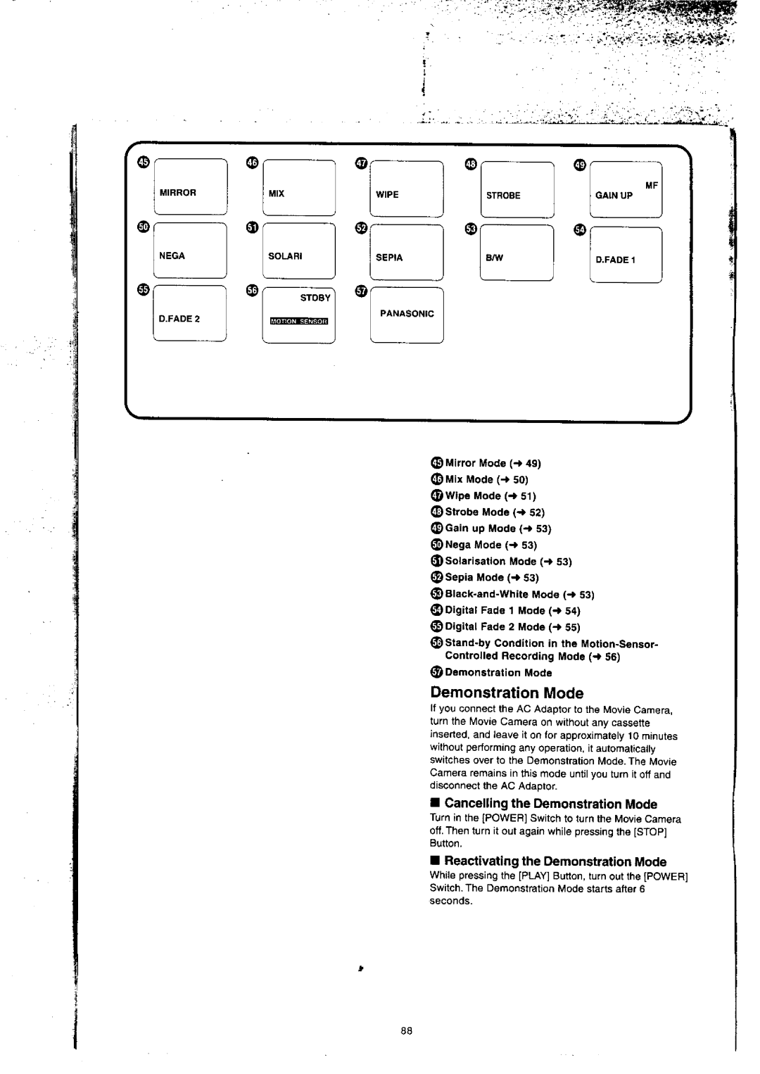 Panasonic NV-VX77A manual 