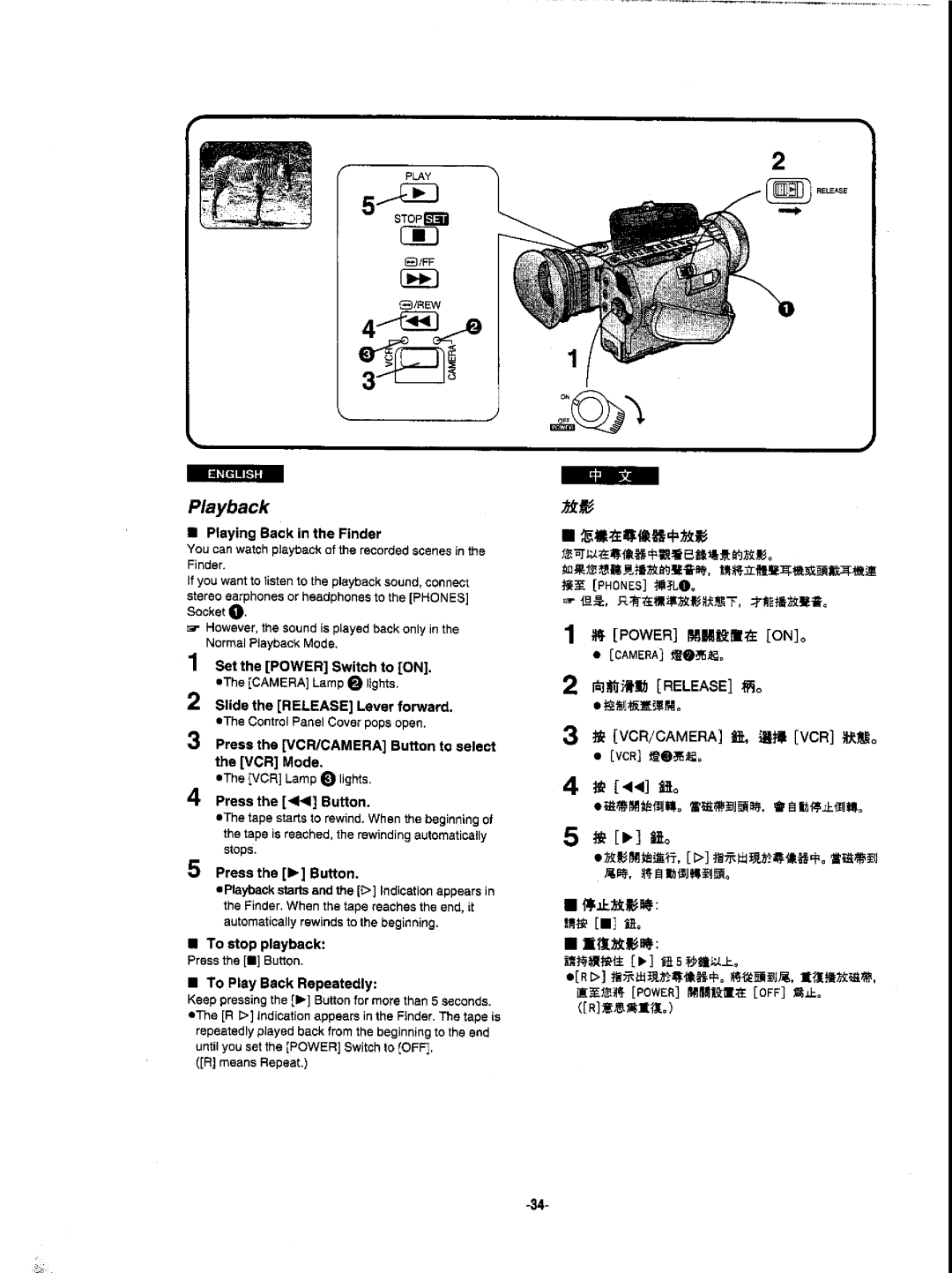 Panasonic NVDX1EN manual 