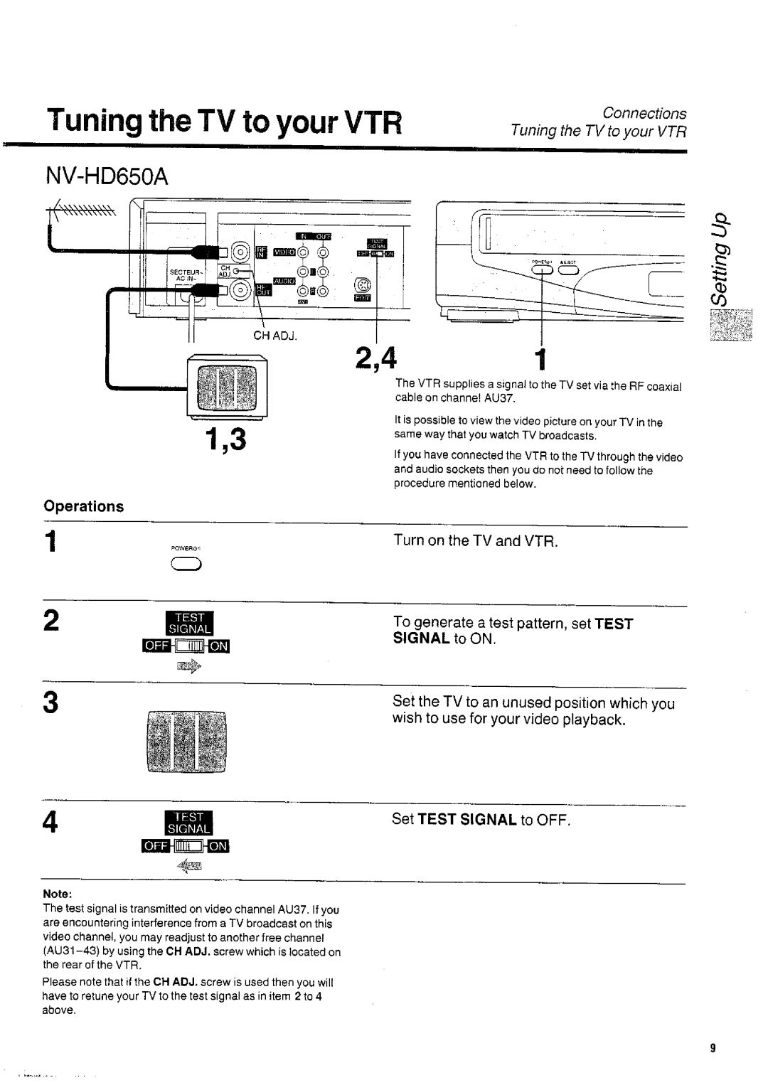 Panasonic NVHD650 manual 