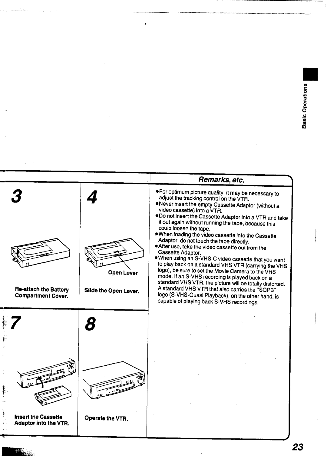 Panasonic NVS90A manual 