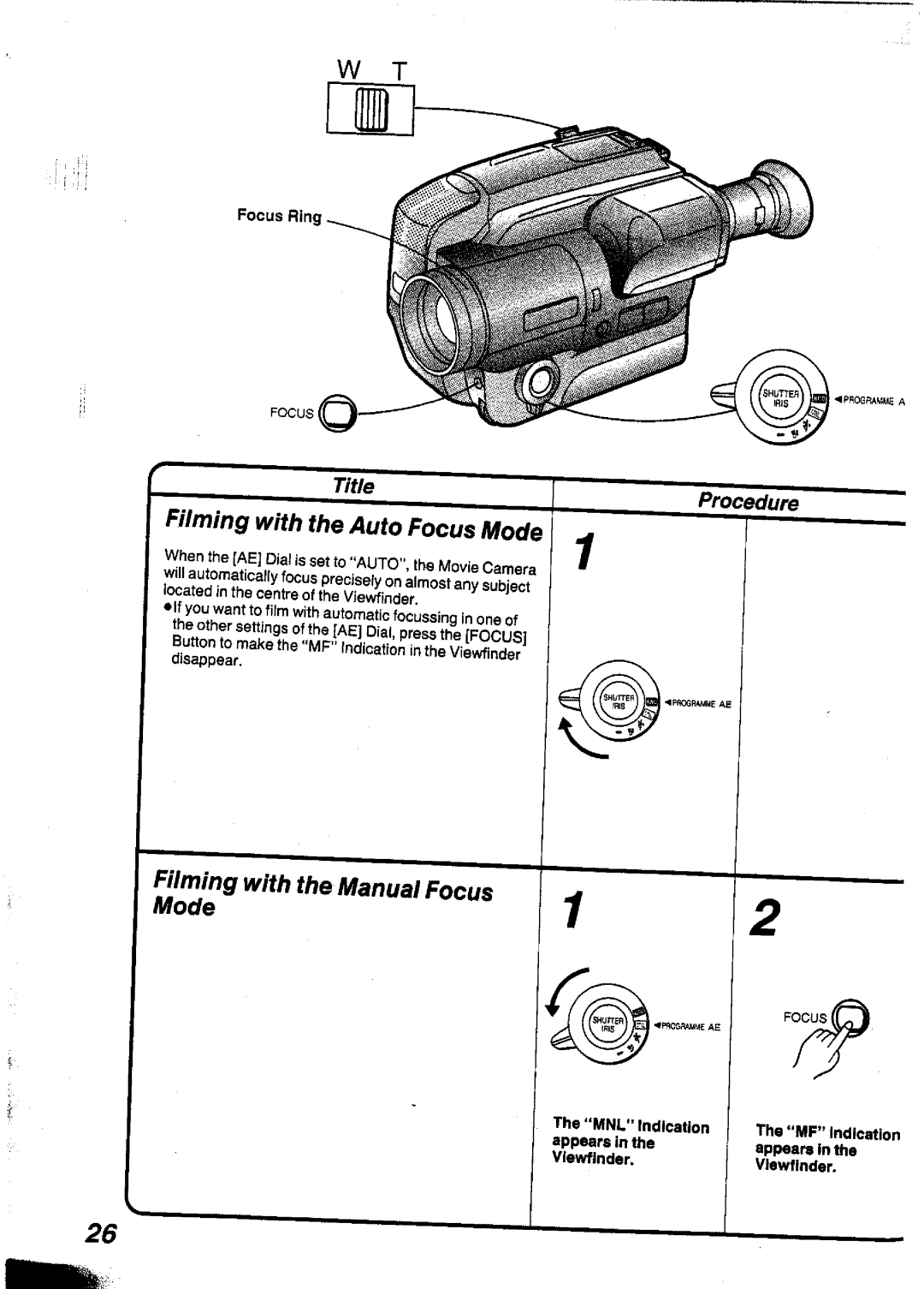 Panasonic NVS90A manual 