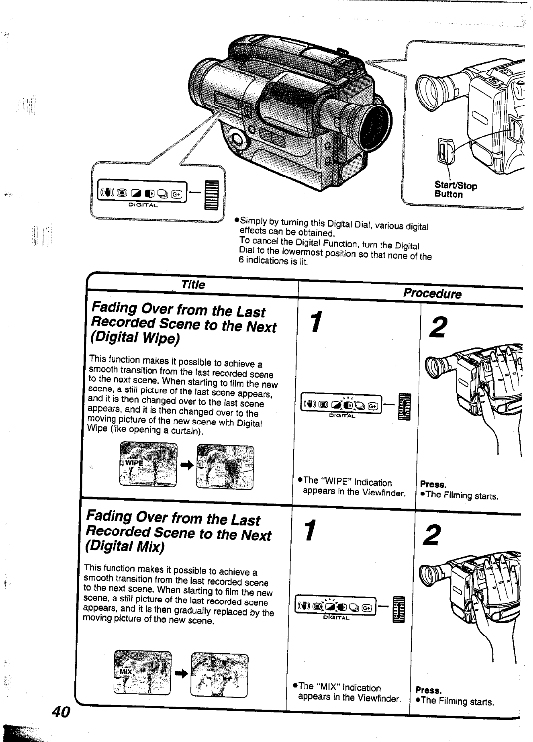 Panasonic NVS90A manual 