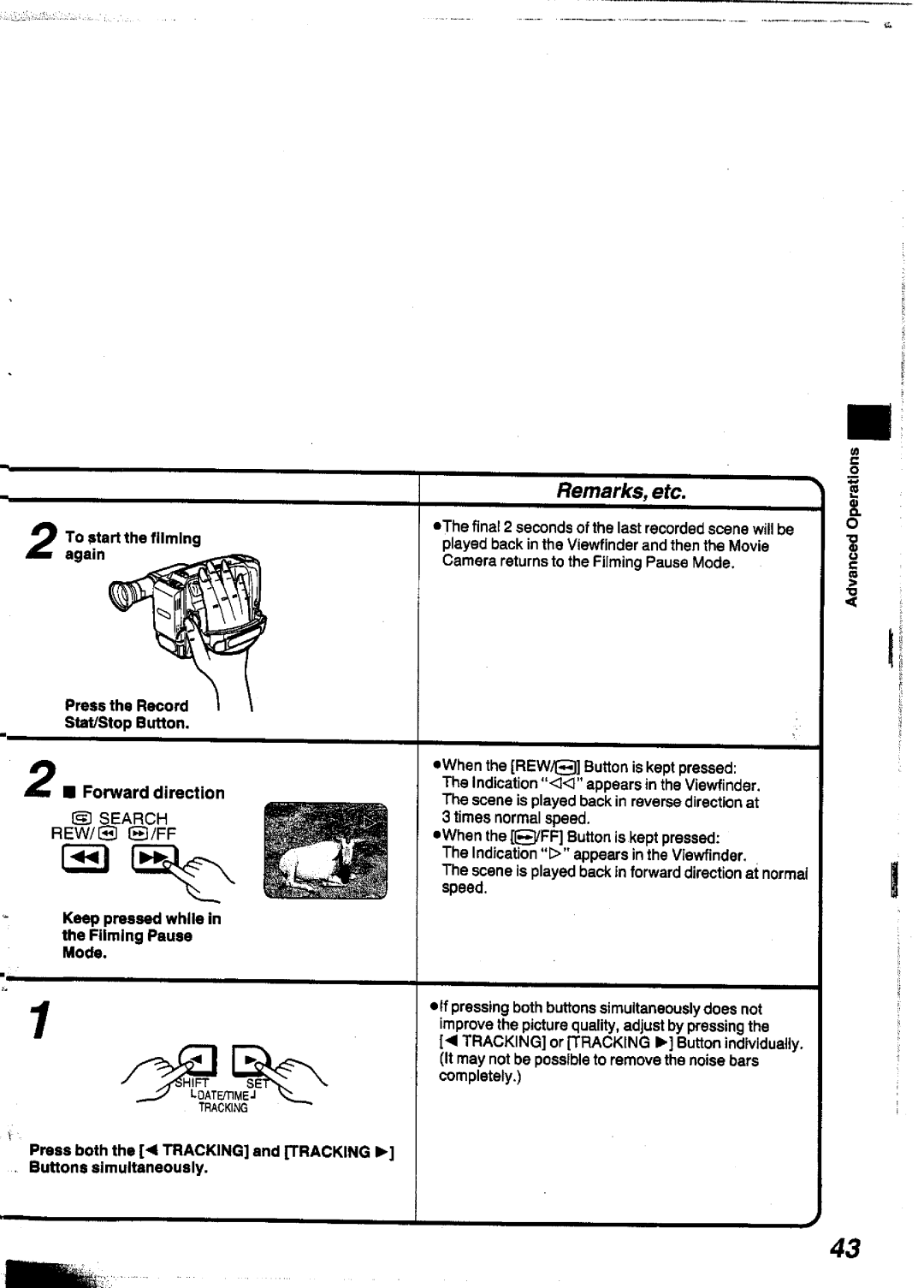 Panasonic NVS90A manual 