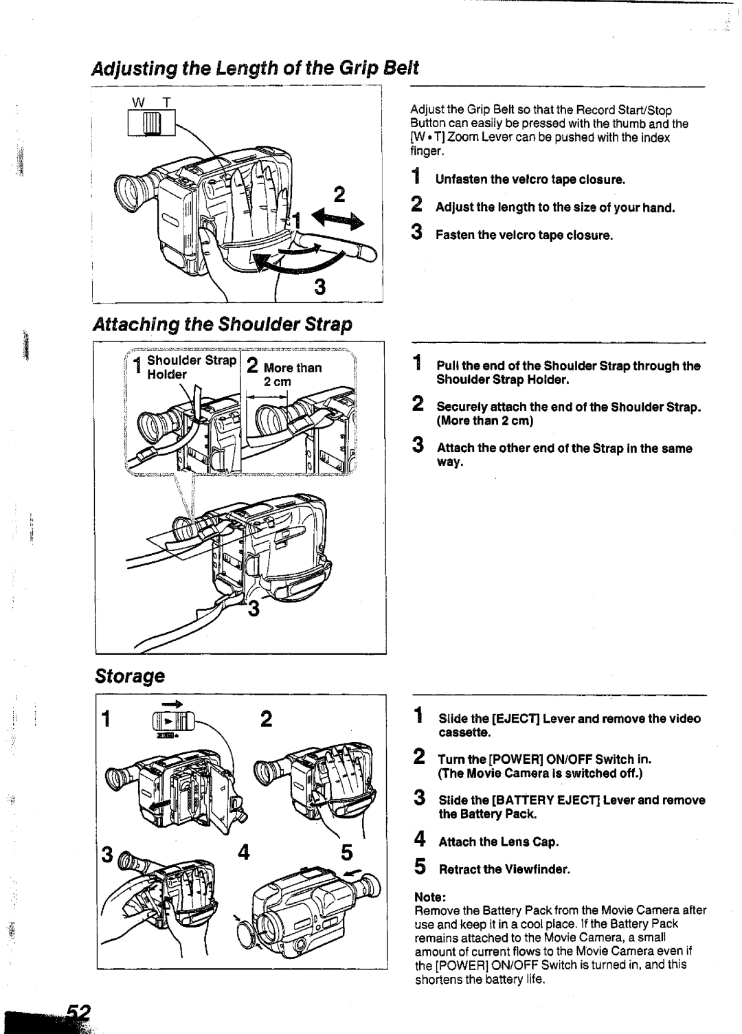 Panasonic NVS90A manual 